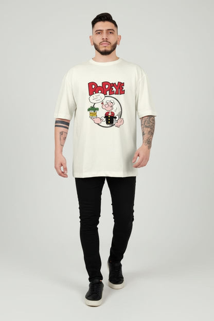 Camiseta oversize popeye 200gr