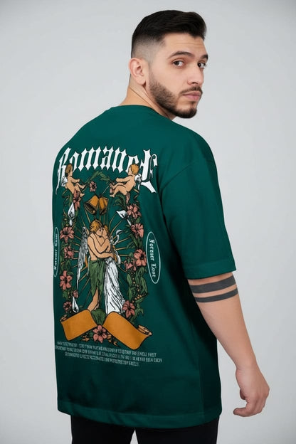 Camiseta oversize  romance 200gr