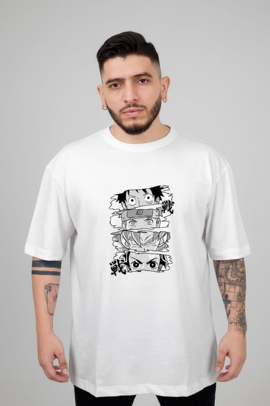Camiseta oversize anime 200gr