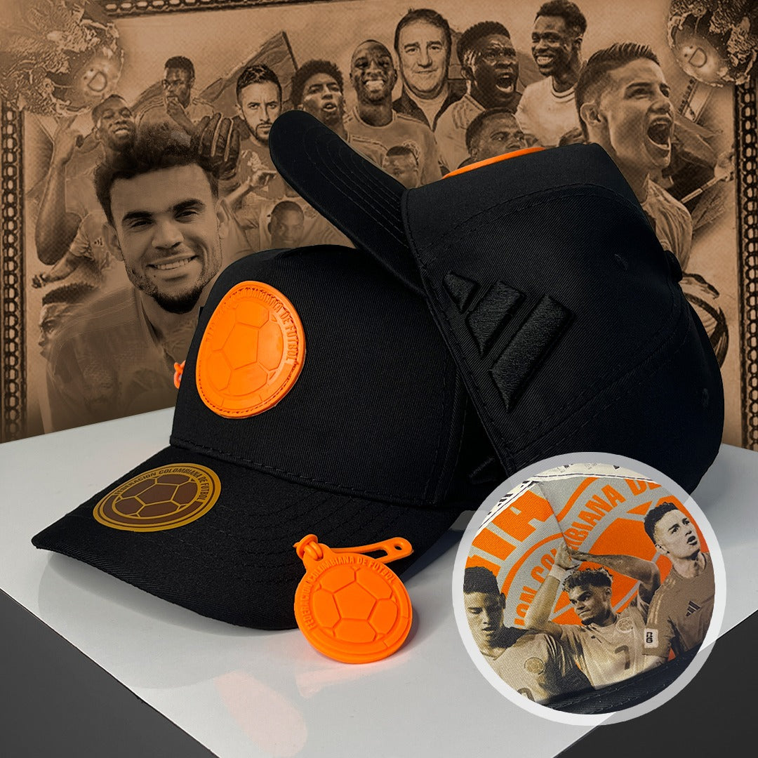 Gorra seleccion co negra en drill