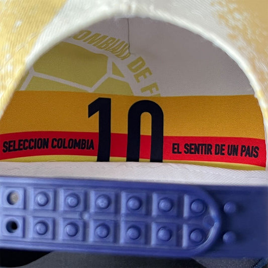 Gorra seleccion co  en drill estampada y bordada