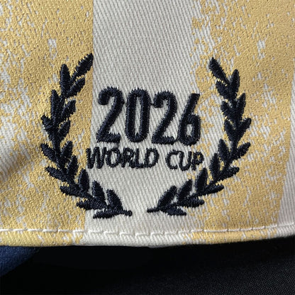 Gorra seleccion co  en drill estampada y bordada