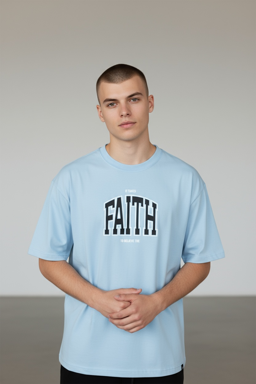 CAMISETA OVERSIZE 200GR PREMIUN FAITH