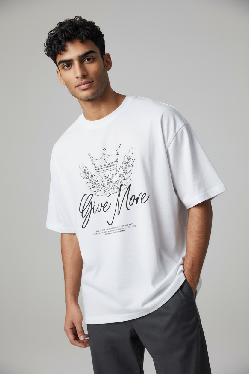 CAMISETA OVERSIZE 200GR PREMIUN GIVE MORE