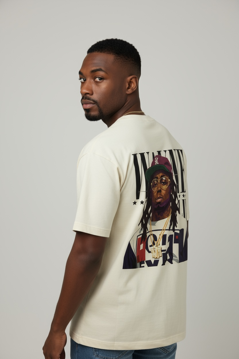 CAMISETA OVERSIZE 200GR PREMIUN LIL WAYNE