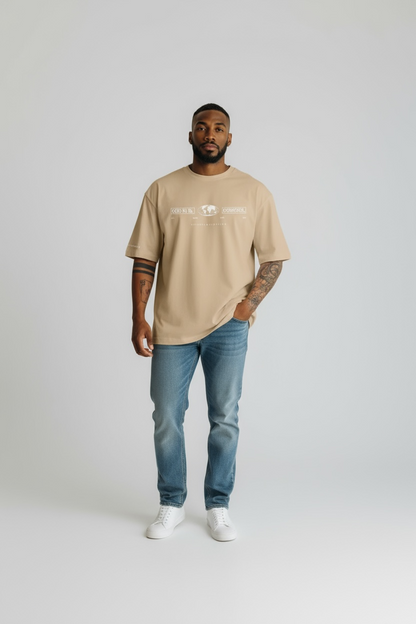 CAMISETA OVERSIZE 200GR PREMIUN GOD