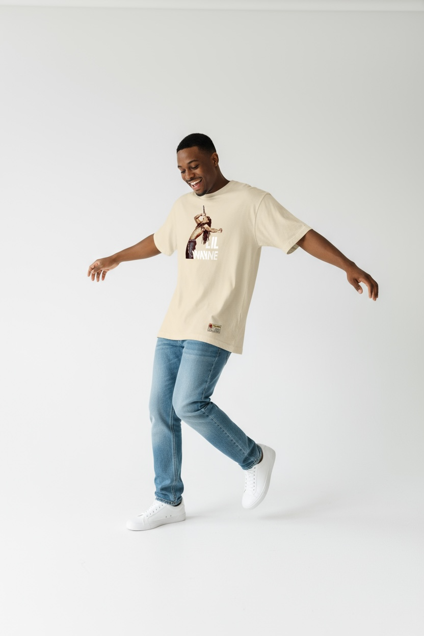 CAMISETA OVERSIZE 200GR PREMIUN LIL WAYNE