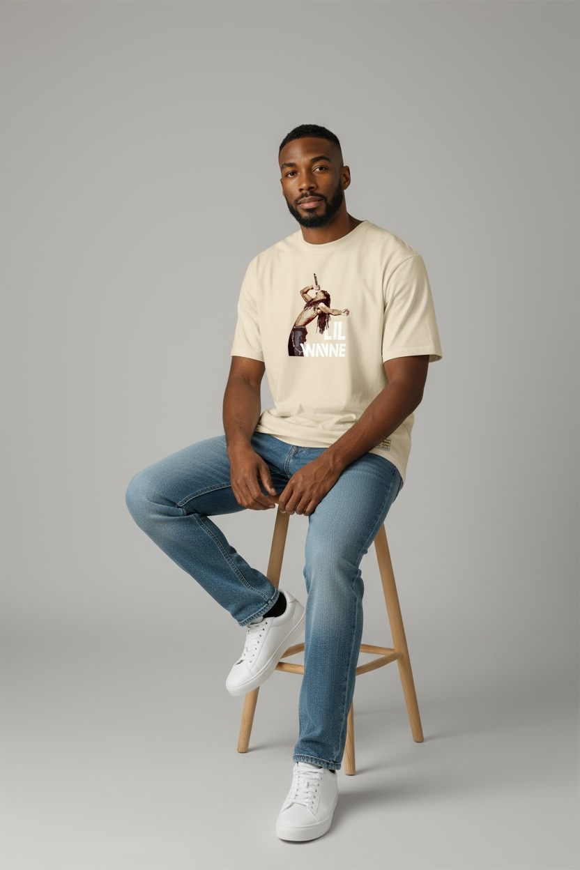 CAMISETA OVERSIZE 200GR PREMIUN LIL WAYNE