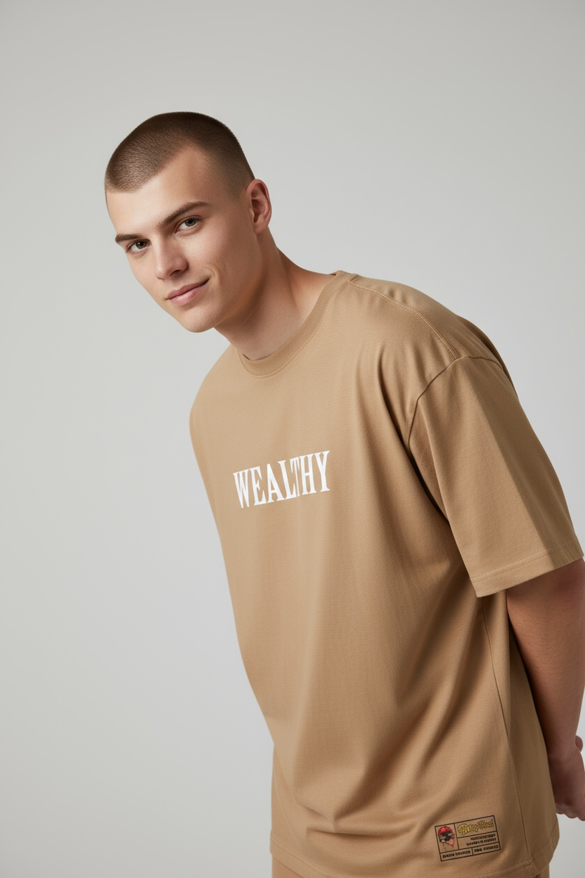CAMISETA OVERSIZE 200GR PREMIUN WEALTHY