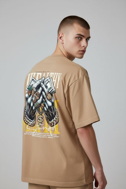CAMISETA OVERSIZE 200GR PREMIUN WEALTHY